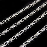 Risul 3.5mm Box Chain Punk Style Necklace Stainless Steel Chains