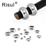 Stainless Steel Round Rope Spacer Beads Bracelet