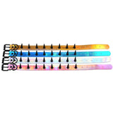Punk Rivets Laser PU Leather Choker Spike Necklace