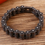 Stainless Steel 13MM Mens Bikers Bracelet