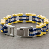 Stainless Steel Bikers Bracelet for Husband