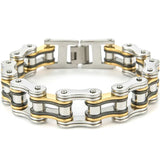 Stainless Steel Bikers Bracelet for Husband