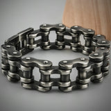 Rock Roll Motorcycle Chain Bracelet Men 22/24CM 21MM