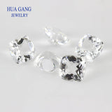 Natural Rock Crystal Quartz Cushion Gemstone 6-9mm Loose Stone for DIY Jewelry