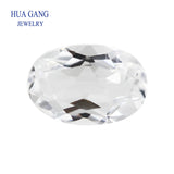 Rock Crystal Quartz Oval Shape 2x3-6x8mm Loose Stone Gemstone DIY Jewelry