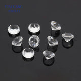 Rock Crystal Quartz Round Shape 1mm-6mm Natural Loose Stone Gemstone