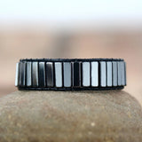 Rock Punk Leather Wrap Bracelet Couples Bestfriend Dropship