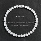 Geometric Rock Sugar Chain Necklace for Men
