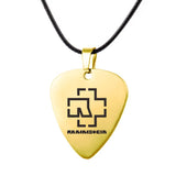Rock Symbol Pendant Heavy Metal Band Guitar Necklace
