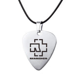 Rock Symbol Pendant Heavy Metal Band Guitar Necklace