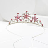 Snowflake Crown Headband Princess Hair Accessories