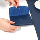 Roll Jewelry Case PU Leather Travel Organizer Storage Bag