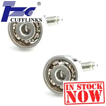 Roller Cufflink Cuff Link 2 Pairs
