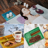 Resin Rolling Makeup Storage Tray Ashtray Combo Mold