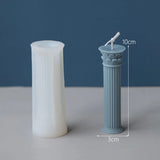 Roman Column Candle Mold Silicone DIY Candle Mould