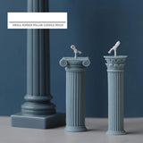 Roman Column Candle Mold Silicone DIY Candle Mould