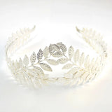 Roman Goddess Leaf Dainty Headdress Hair Crown Tiara Boho Bride