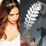 Roman Leaf Branch Hair Crown Tiara Greek Goddess Headband