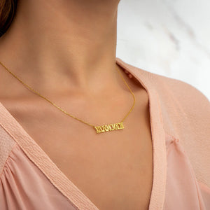 Roman Numeral Date Necklace, Roman Numeral Necklaces, Roman Necklace