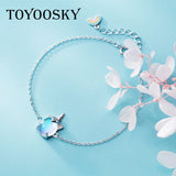 S925 Unicorn Rainbow Bracelet for Women Party Gift