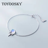 S925 Unicorn Rainbow Bracelet for Women Party Gift