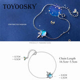 S925 Unicorn Rainbow Bracelet for Women Party Gift