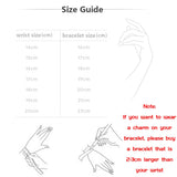 Romantic 925 Silver Knot Bracelet for Girls