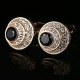 Romantic Angel's Eye Crystal Metal Cufflinks Wedding Party French Shirt Accessor