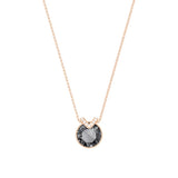 Bella V Pendant Necklace for Women Wedding Crystal