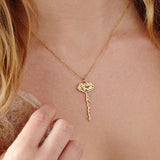 Personalized Birth Month Flower Name Necklace Pendant for Women