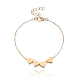 Heart Pendant Wedding Bracelet for Women
