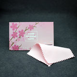 Cherry Blossom Silver Jewelry Polishing Cloth