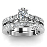 Romantic Couple Zircon Pair Ring Ladies Proposal