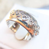 Crystal CZ Stone Wedding Rings For Lover Couple Rings Engagement Party Jewelry