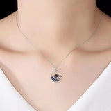 Romantic Photo Projection Necklace Couple Love Necklaces Pendant Choker