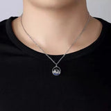 Romantic Photo Projection Necklace Couple Love Necklaces Pendant Choker