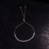 925 Silver Moissanite Diamond Bracelet