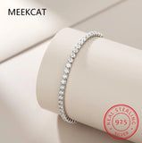 925 Silver Moissanite Diamond Gemstone Bracelet