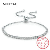 925 Silver Moissanite Diamond Gemstone Bracelet