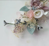 Floral Bridal Hair Comb Headpiece Wedding Accessories