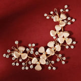 Romantic Flowers Hair Band Bride Wedding Headpeice