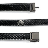 Romantic Glossy Scales Leather Choker Necklace 41CM