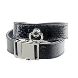 Romantic Glossy Scales Leather Choker Necklace 41CM