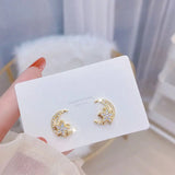 Romantic Glamour Spin Stars Necklace Earrings Rings Stylish Feminine Jewelry