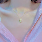 Romantic Glamour Spin Stars Necklace Earrings Rings Stylish Feminine Jewelry
