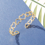 Romantic Heart Bracelets for Women