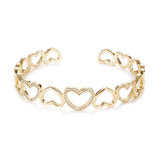 Romantic Heart Bracelets for Women