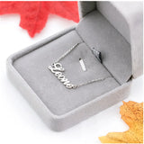 Personalized Name Choker Signature Necklace Stainless Steel