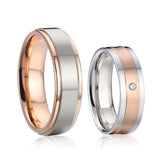 Matching Alliance Marriage Wedding Rings for Couple