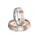 Matching Alliance Marriage Wedding Rings for Couple
